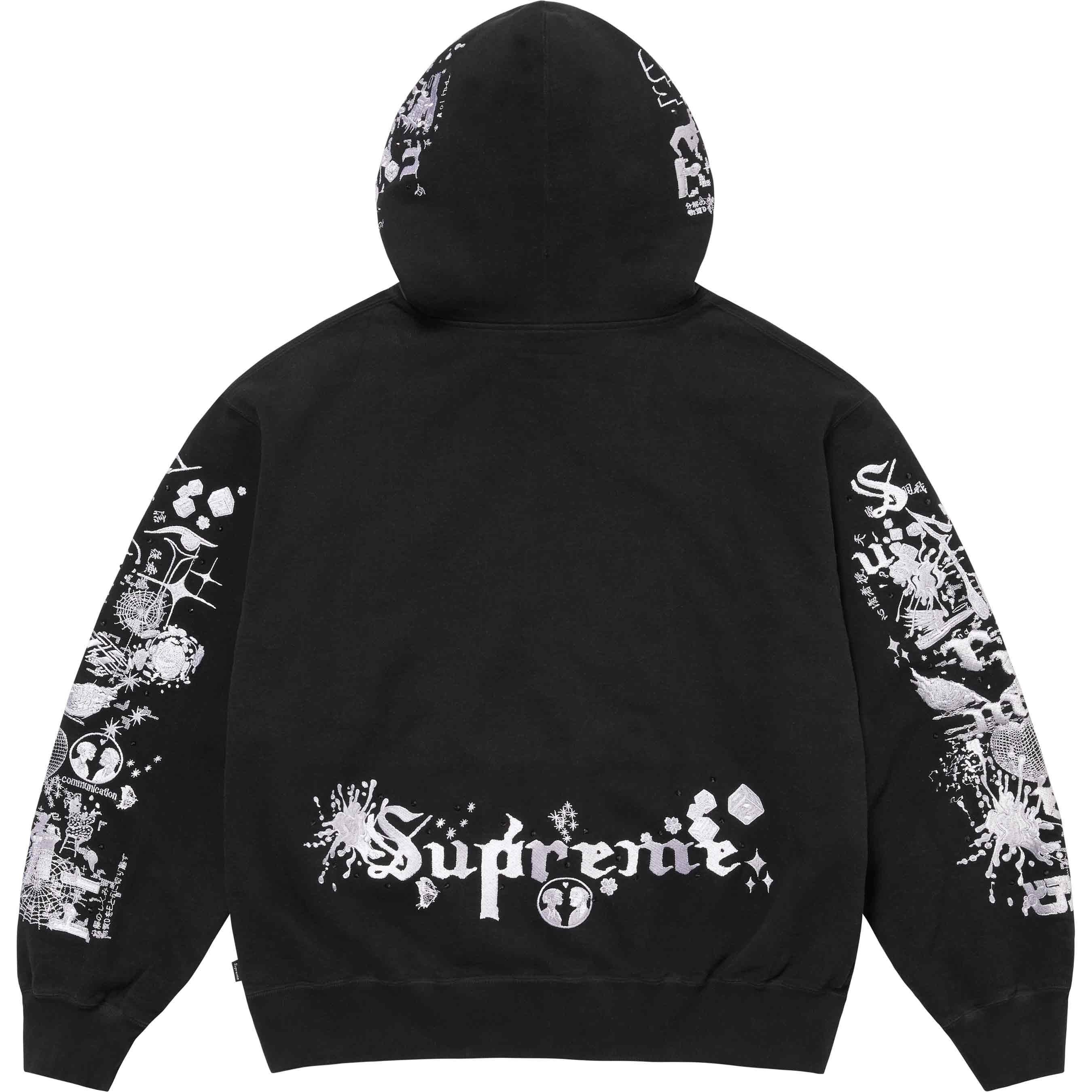 AOI Zip Up Hooded Sweatshirt view 5